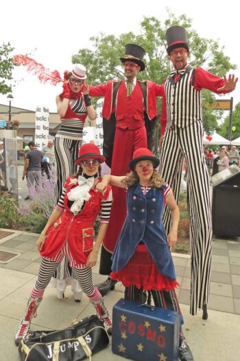 Stilt-Walkers