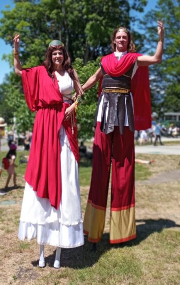 Stilt-Walkers