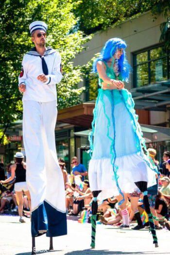 Stilt-Walkers