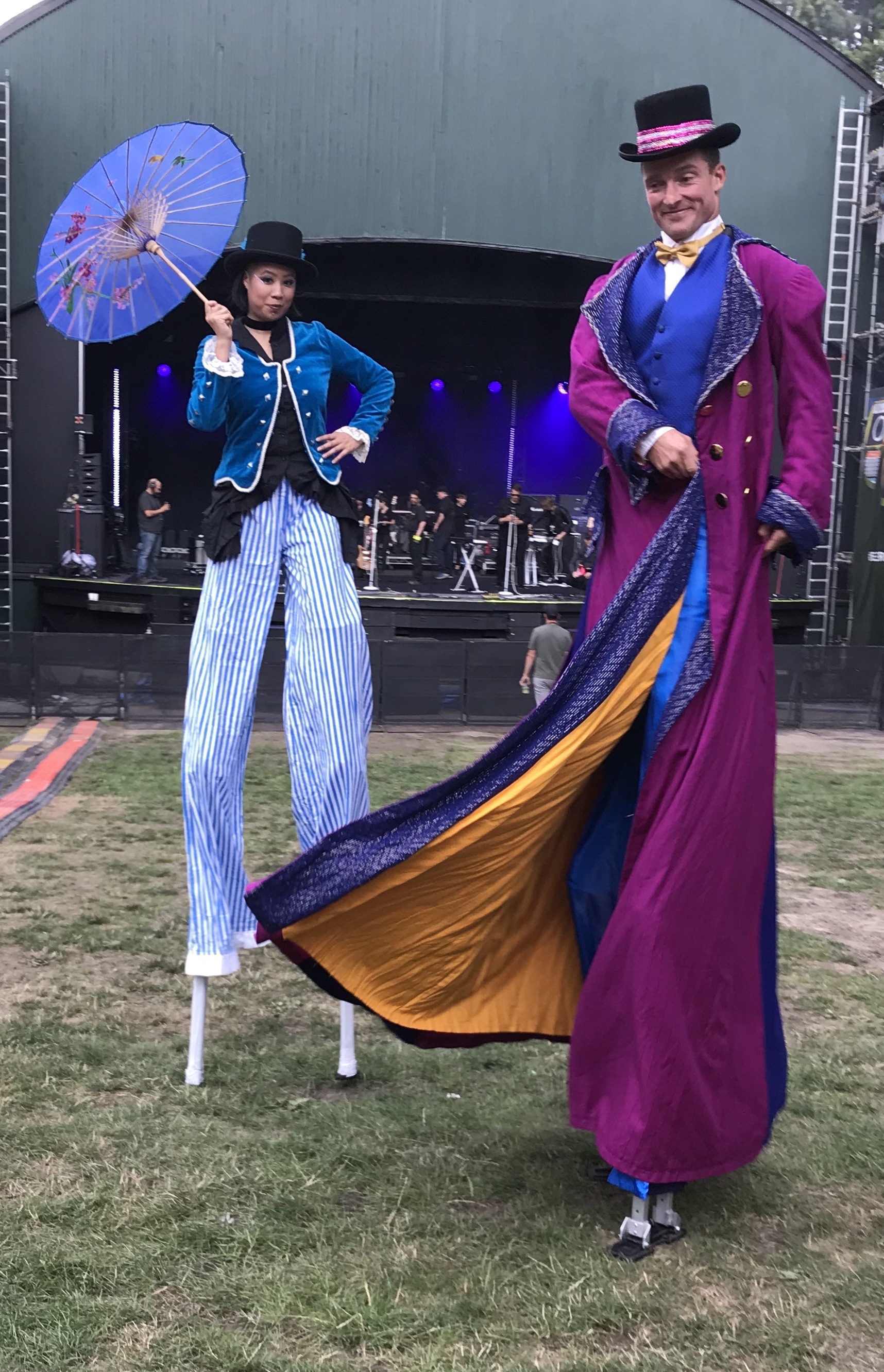 Stilt-Walkers