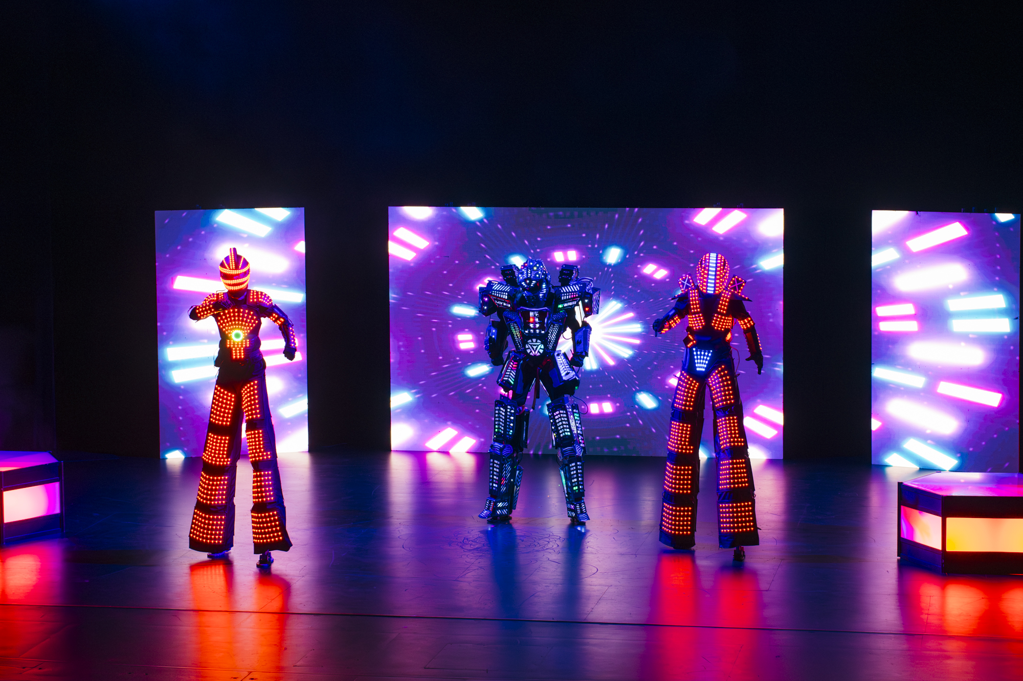ROBOT CIRCUS – Experience LED Robots!